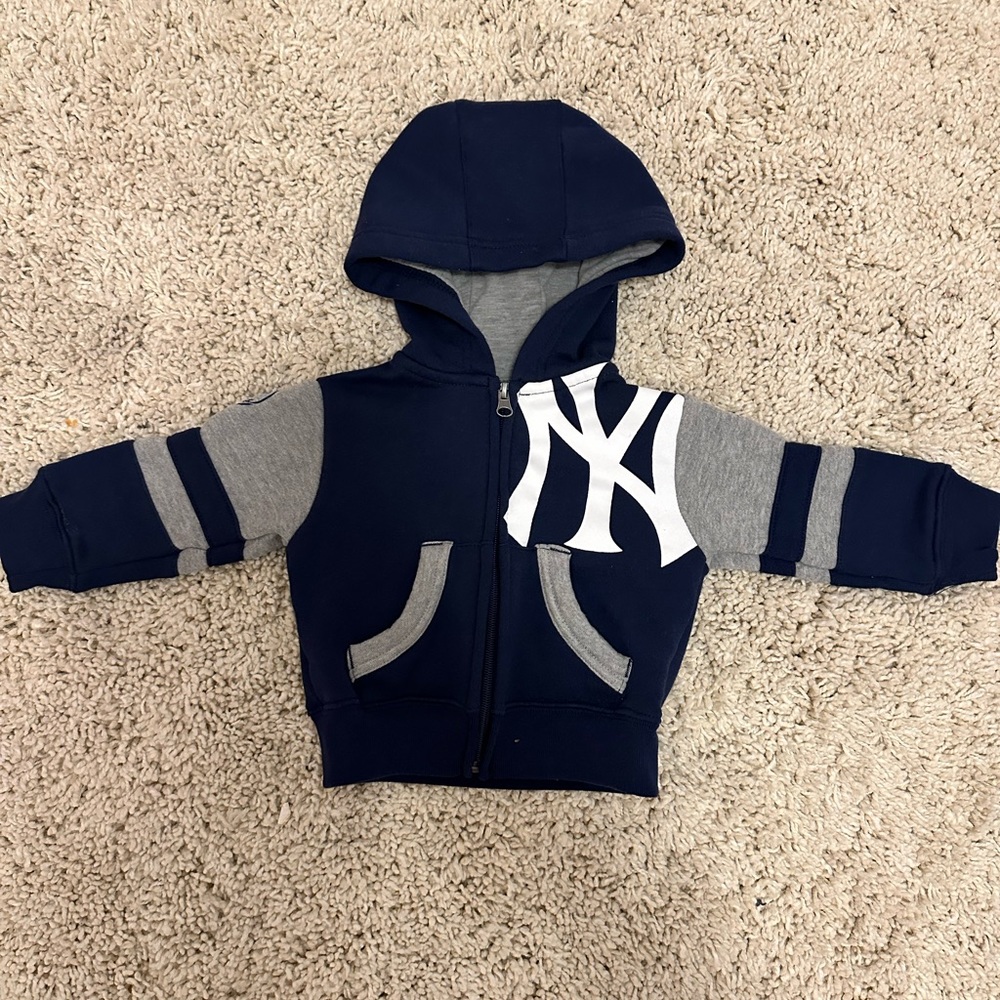Yankees Zip-up Hoodie Toddler 12 months